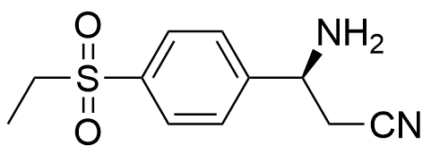 （S）-3-氨基-3-（4-（乙基磺基）苯基）丙腈