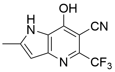 7-羟基-2-甲基-5-（三氟甲基）-1H-吡咯并[3,2-b]吡啶-6-碳腈