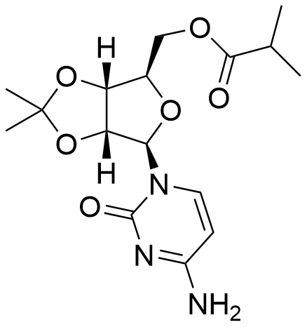 （（3aR，4R，6R，6aR）-6-（4-氨基-2-氧嘧啶-1（2H）-基）-2,2-二甲基四氢糠醛[3,4-d][1,3]二氧醇-4-基）异丁酸甲酯