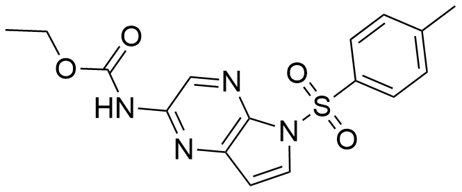 （5-甲苯磺酰基-5H-吡咯并[2,3-b]吡嗪-2-基）氨基甲酸乙酯