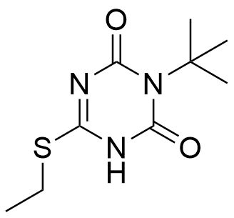 3-叔丁基-6-(乙硫基)-1,3,5-三嗪-2,4(1H,3H)-二酮
