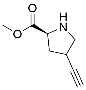 methyl (2S)-4-ethynylpyrrolidine-2-carboxylate