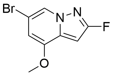 6-bromo-2-fluoro-4-methoxypyrazolo[1,5-a]pyridine