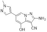 2-amino-4-hydroxy-6-(1-methyl-1H-pyrazol-4-yl)pyrazolo[1,5-a
