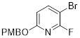3-bromo-2-fluoro-6-((4-methoxybenzyl)oxy)pyridine
