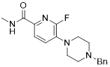 5-(4-benzylpiperazin-1-yl)-6-fluoro-N-methylpicolinamide