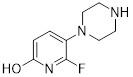 6-fluoro-5-(piperazin-1-yl)pyridin-2-ol