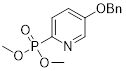 dimethyl (5-(benzyloxy)pyridin-2-yl)phosphonate