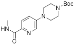 tert-butyl 4-(6-(methylcarbamoyl)pyridin-3-yl)piperazine-1-c