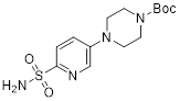 tert-butyl 4-(6-sulfamoylpyridin-3-yl)piperazine-1-carboxyla