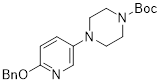 tert-butyl 4-(6-(benzyloxy)pyridin-3-yl)piperazine-1-carboxy