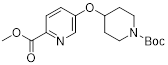 methyl 5-((1-(tert-butoxycarbonyl)piperidin-4-yl)oxy)picolin