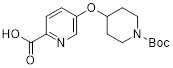 5-((1-(tert-butoxycarbonyl)piperidin-4-yl)oxy)picolinic acid