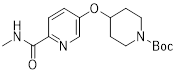 tert-butyl 4-((6-(methylcarbamoyl)pyridin-3-yl)oxy)piperidin