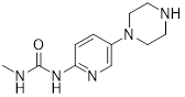 1-methyl-3-(5-(piperazin-1-yl)pyridin-2-yl)urea