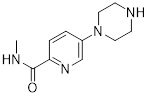 N-methyl-5-(piperazin-1-yl)picolinamide