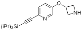 5-(azetidin-3-yloxy)-2-((triisopropylsilyl)ethynyl)pyridine