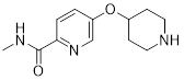 N-methyl-5-(piperidin-4-yloxy)picolinamide
