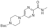 tert-butyl 4-(2-(methylcarbamoyl)pyrimidin-5-yl)piperazine-1